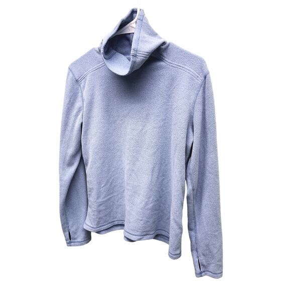 STIO Baby Blue Mens Cowl Neck Sweater Pullover Size M Core Layer - Picture 2 of 7